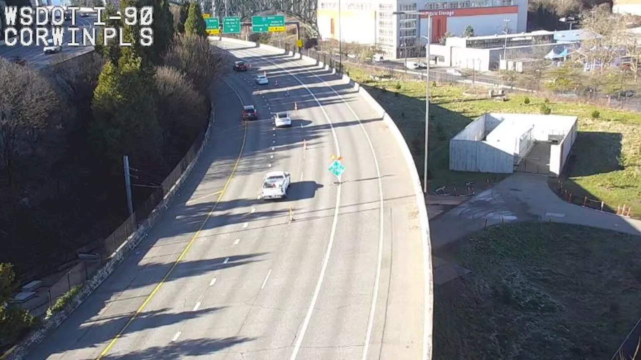 Westbound I-90 Ramp Closure to Impact Seattle Evening Commute