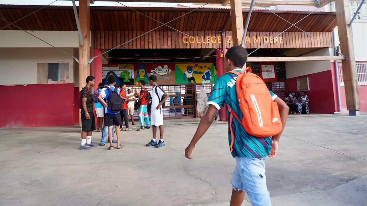 La rentrée scolaire à Mayotte, perturbée par les dégâts du cyclone Chido