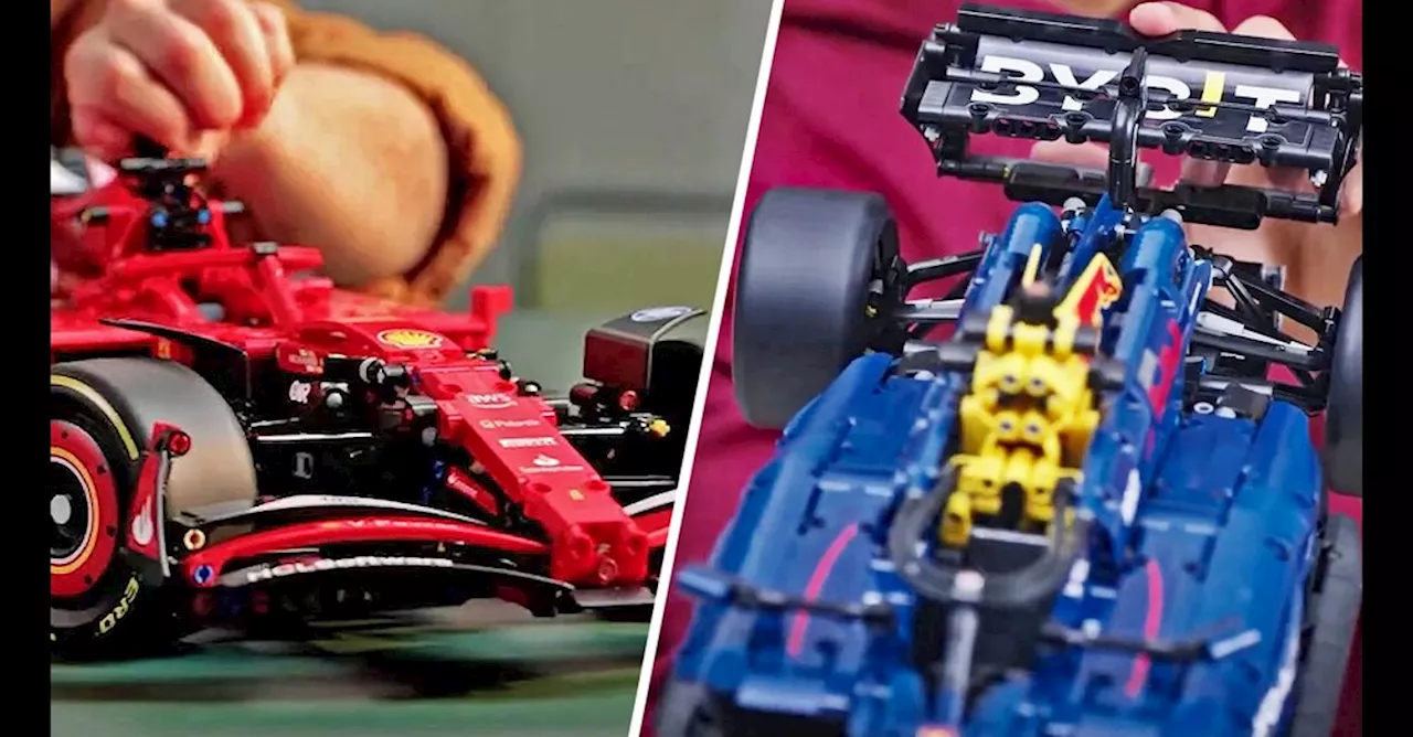 LEGO stellt Sets von Oracle Red Bull Racing und Ferrari vor