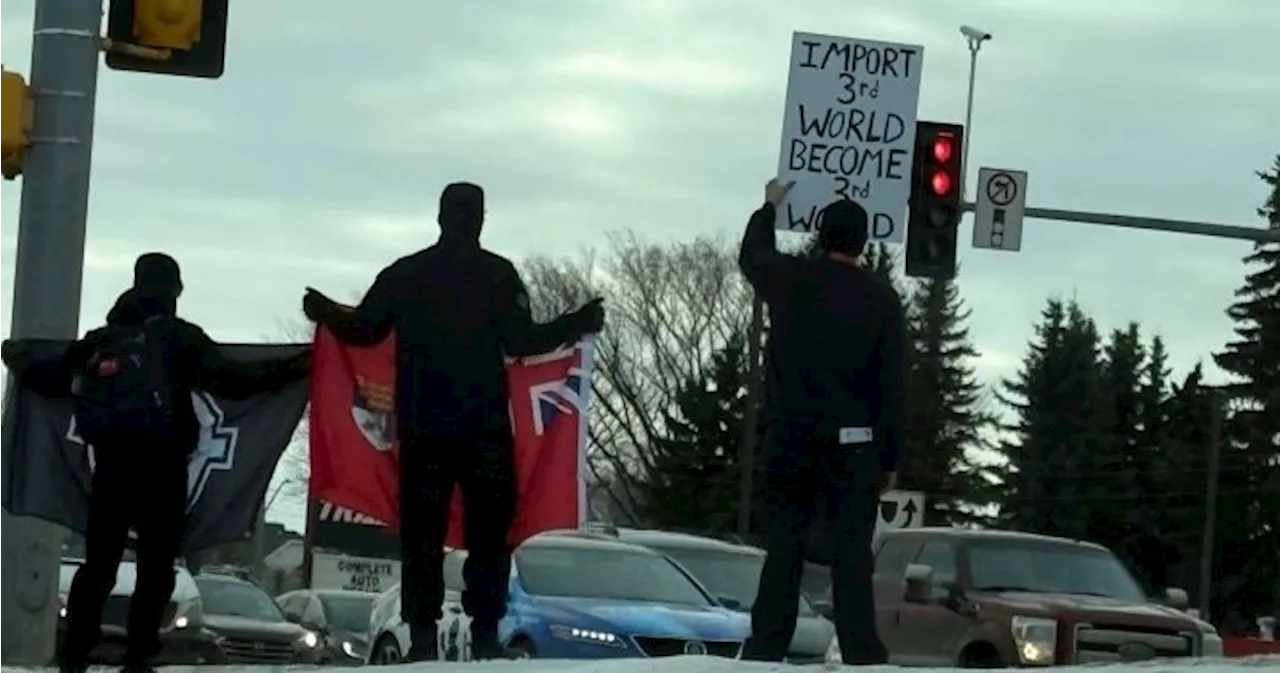 ‘I was speechless’: St. Albert protest condemned by community leaders, RCMP now investigating