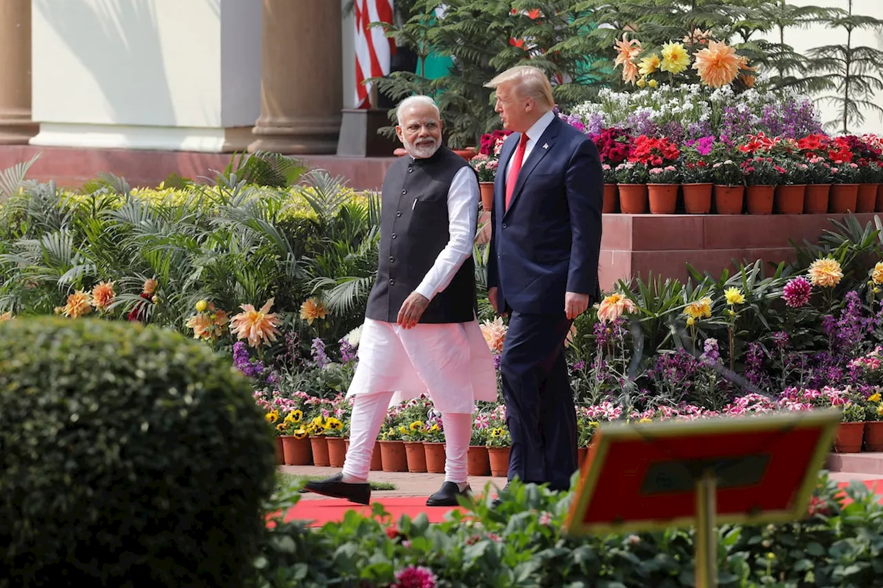 Trump Presses Modi on Security Purchases and Fair Trade