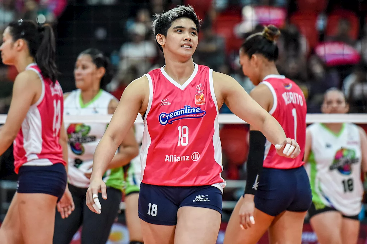 Carlos powers Creamline to sixth straight win in PVL All-Filipino