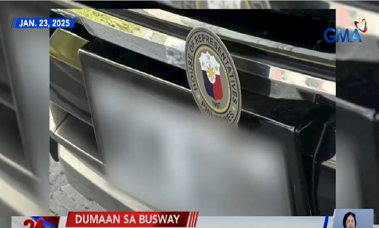 Sen. Raffy Tulfo, sinabing anak niya ang sinitang kongresista na dumaan sa EDSA Busway