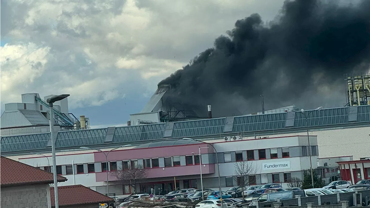 Riesige Rauchsäule! Großer Feuerwehreinsatz in Neudörfl