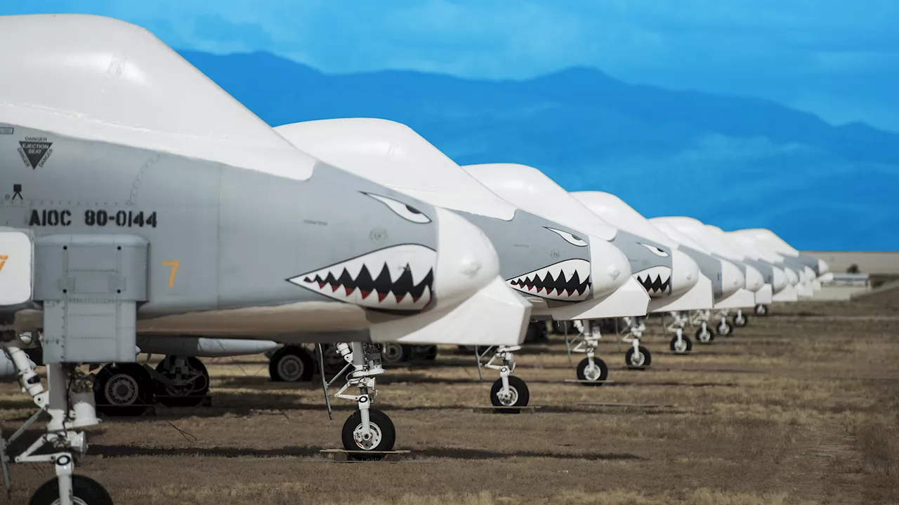 The Boneyard: Where Military Planes Go to Rest