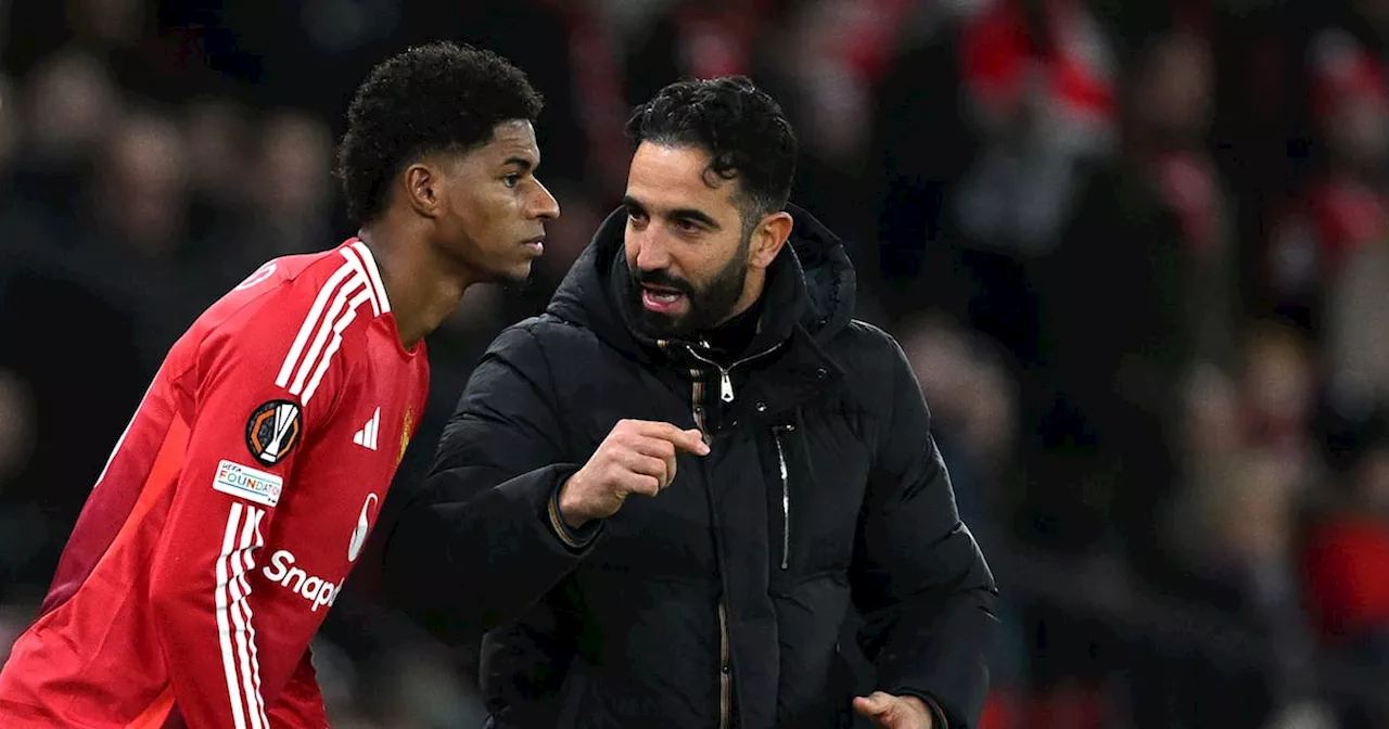 Ruben Amorim and Marcus Rashford no longer on speaking terms at Manchester United