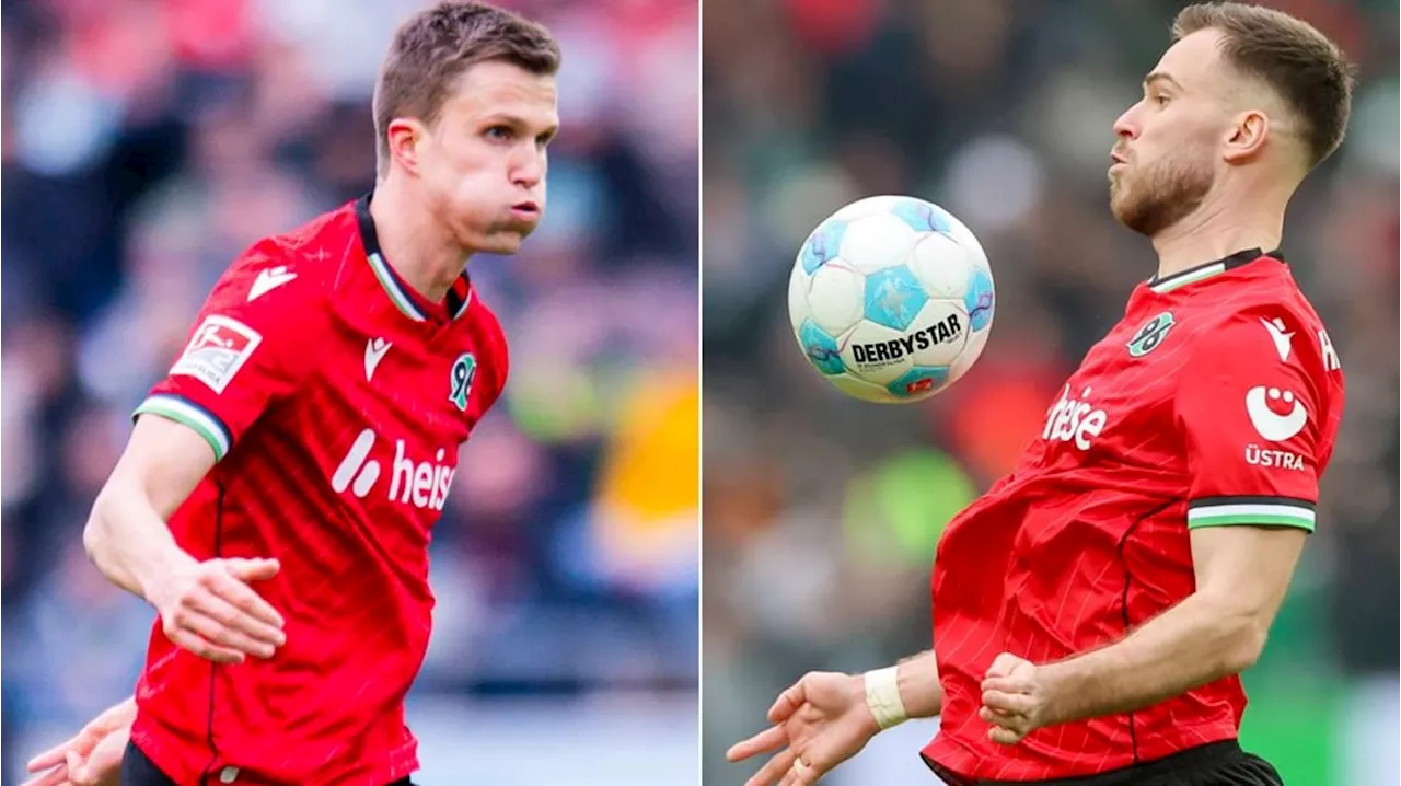 Hannover 96s Duo Kunze und Tomiak Feiert Wiedervereinigung