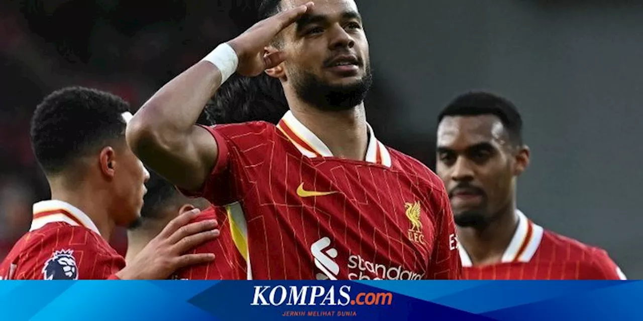 Gakpo Cetak Gol, Liverpool Taklukkan Ipswich