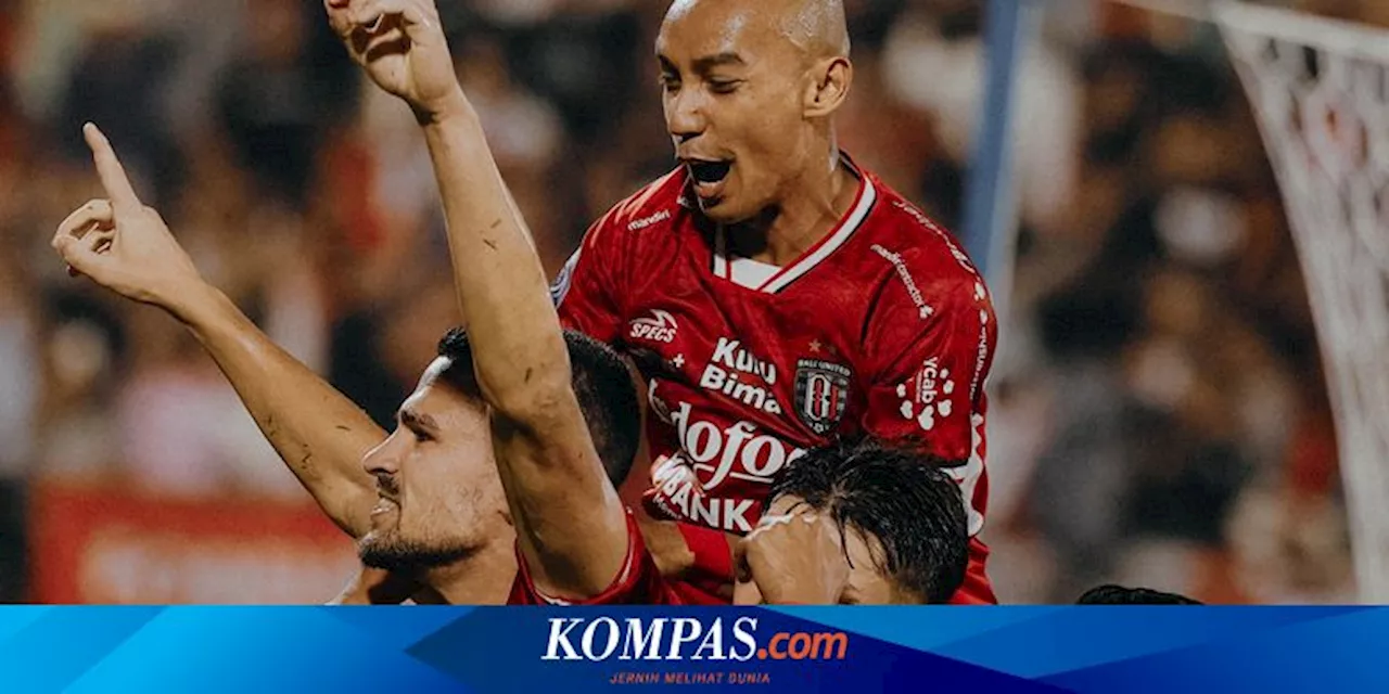 Klasemen Liga 1: Persib di Puncak, Persija Salip Persebaya, Bali United Tahan Borneo FC