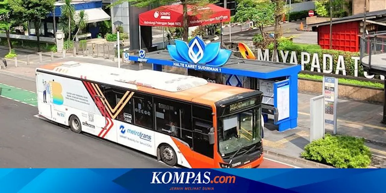 Transjakarta Modifikasi Rute Beberapa Layanan di Manggarai