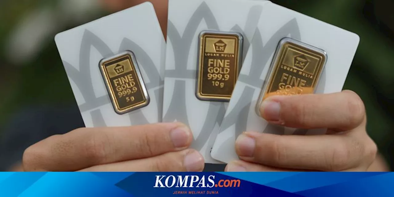 Update Harga Emas Antam Turun Rp 12.000 Hari Ini