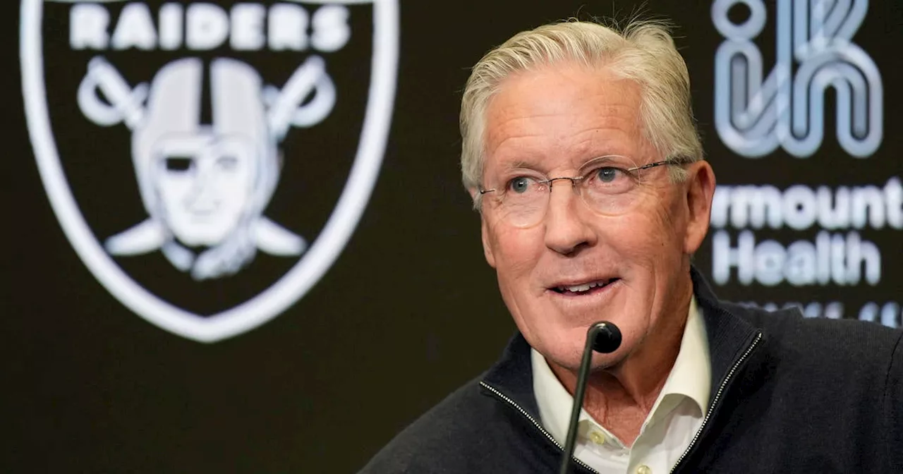 Pete Carroll hopes to repeat USC, Seahawks turnarounds with Raiders