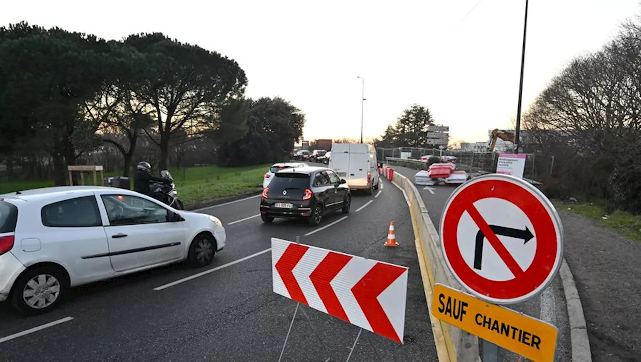 Travaux au rond-point de la Cépière: Les automobilistes toulousains pris dans les embouteillages