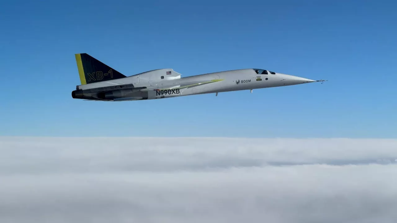 Supersonic jet dubbed ‘new Concorde’ breaks sound barrier during test flight with plans for commercial flights