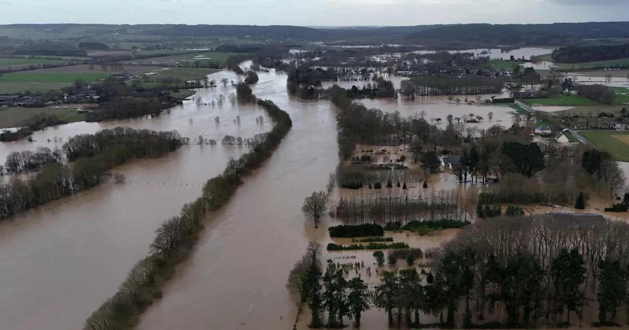 Dépression Herminia: Crues Inédites en Bretagne et Vigilance Rouge