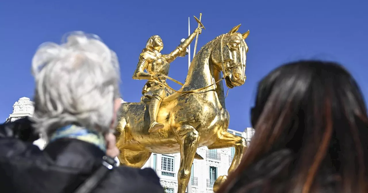 Nice : des perquisitions dans l’affaire de la statue monumentale de Jeanne d’Arc