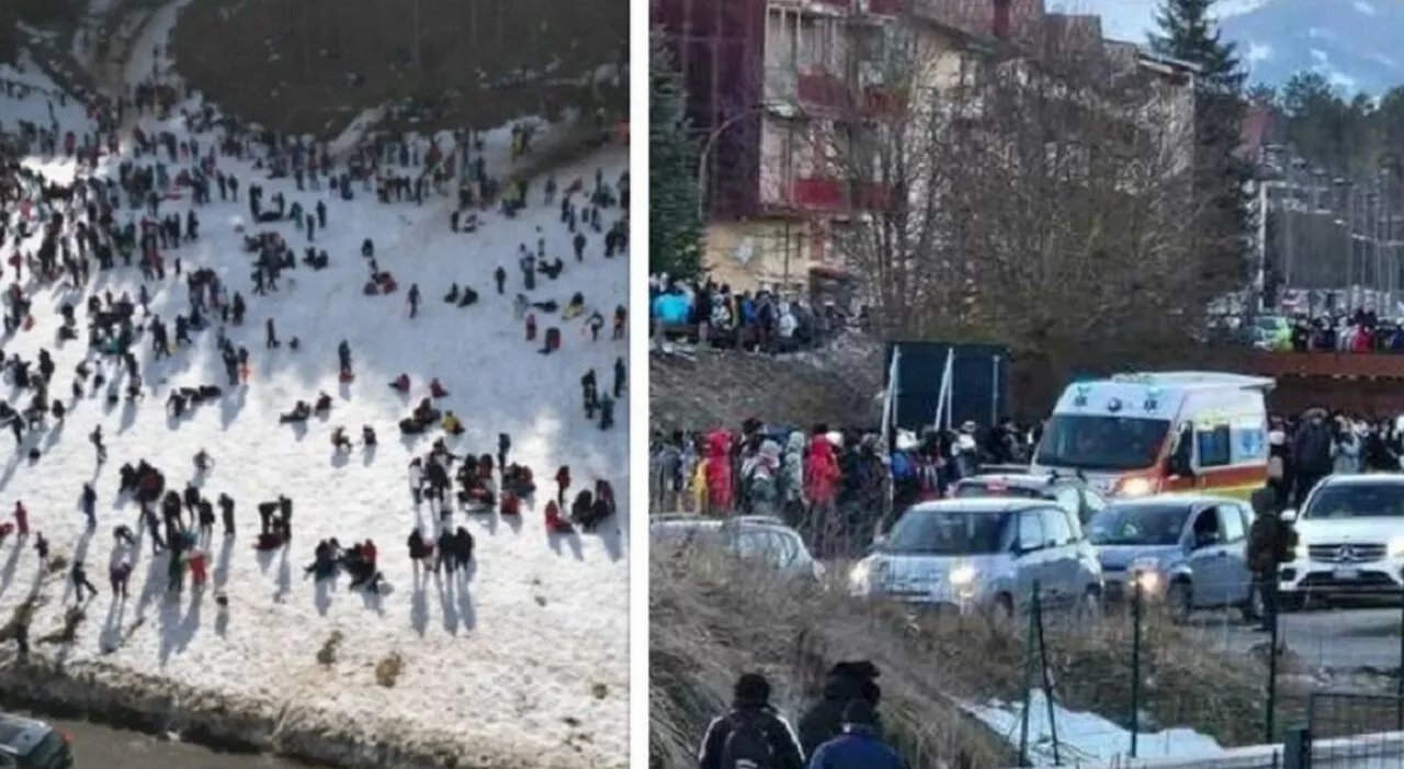 Roccaraso, il Sindaco Chiede l'Aiuto dello Stato dopo l'Invasione di 20mila Turisti