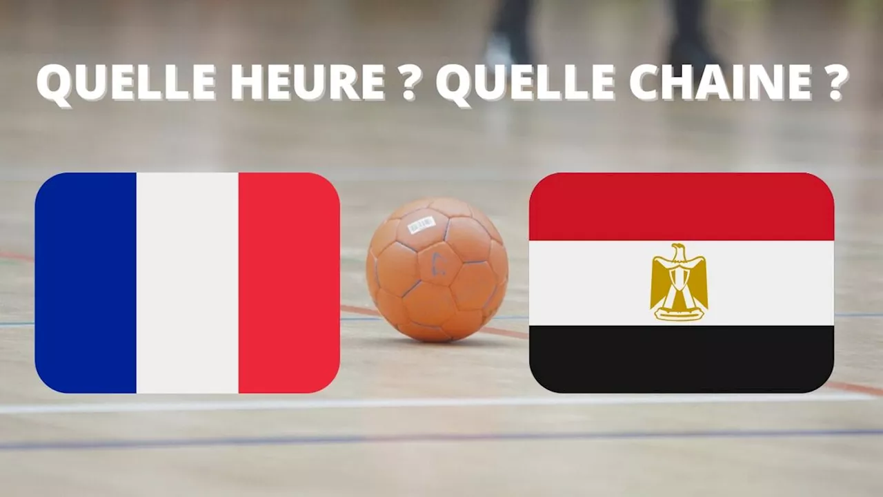  Égypte : à quelle heure et sur quelle chaîne voir le match du Mondial de handball 2025 ?