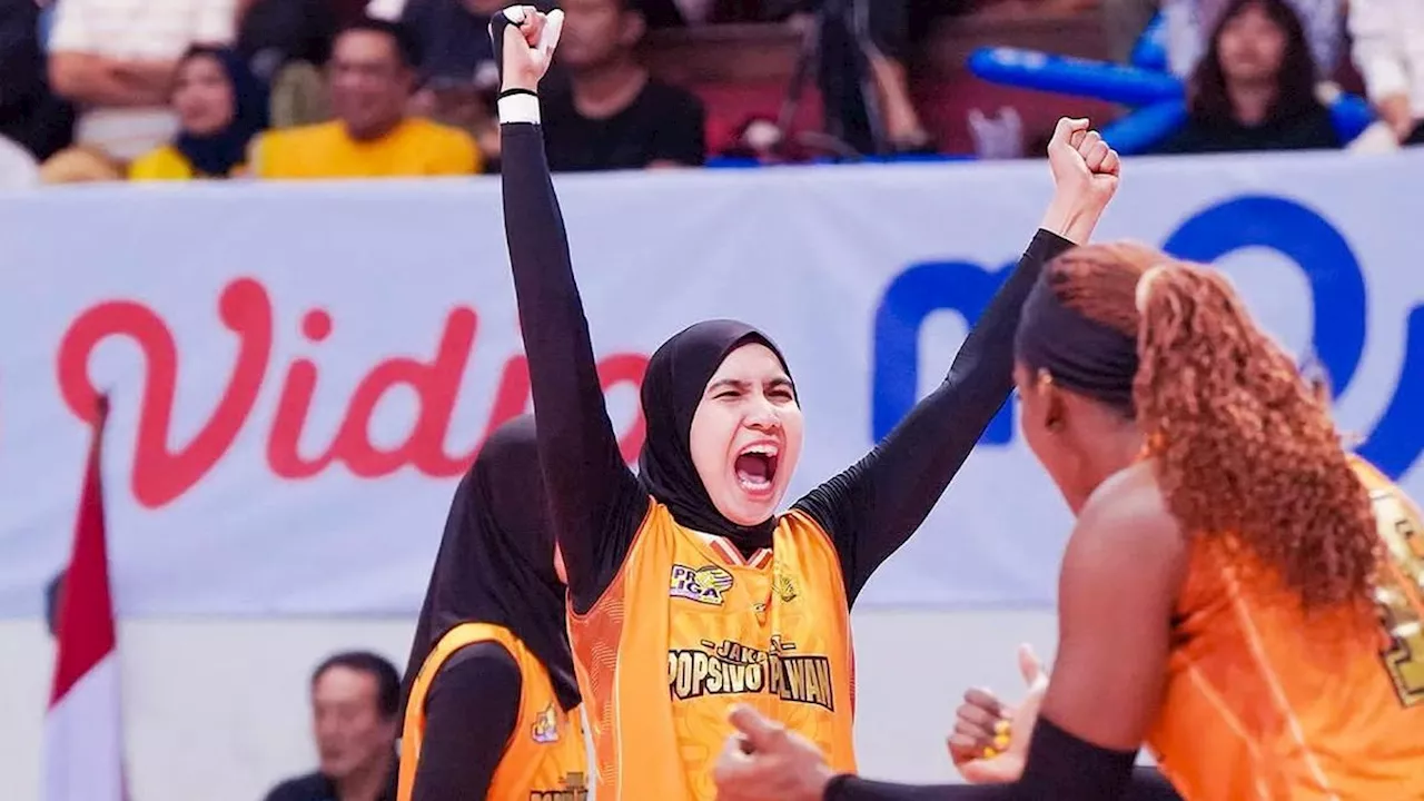 Klasemen Putri PLN Mobile Proliga 2025: Jakarta Popsivo Polwan Belum Ternoda