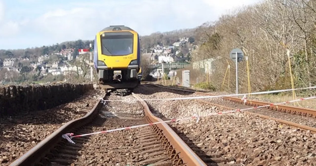 Passenger Train Derails After Track Damage During Maintenance