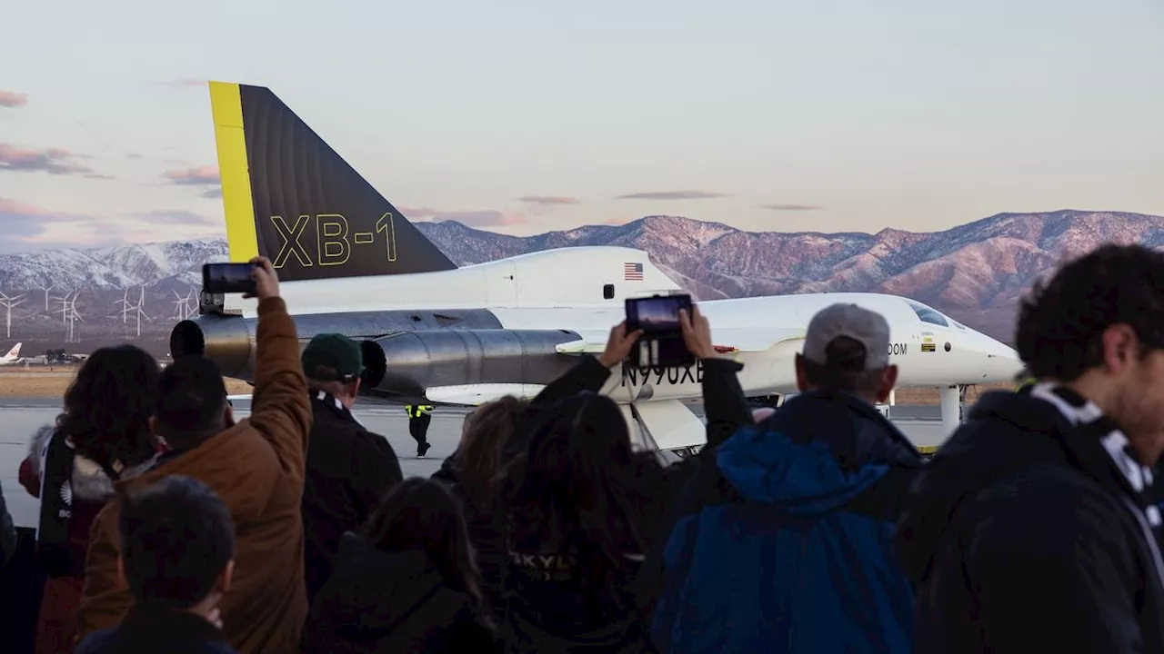 Boom Supersonic's XB-1 Breaks Sound Barrier in Historic Flight