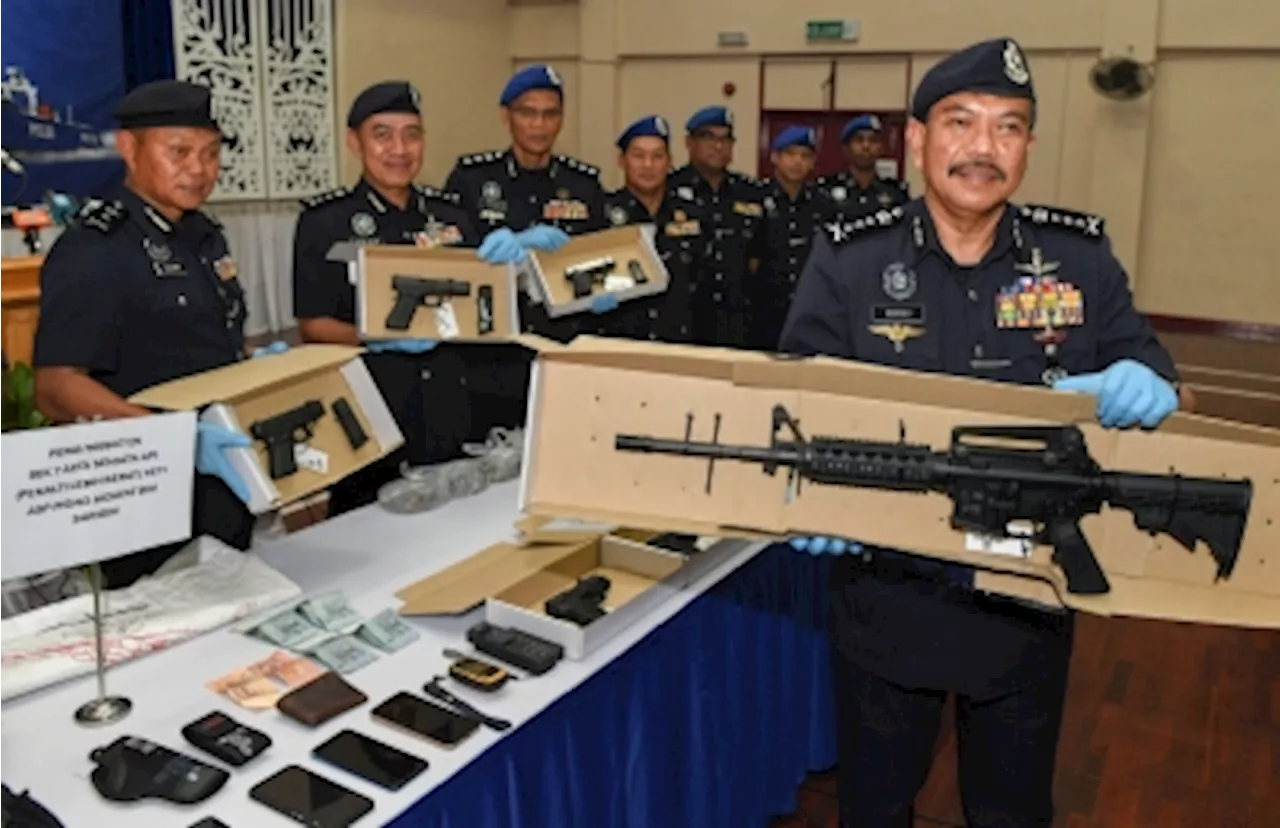 Penang Police Foil Arms Smuggling Attempt, Seize Firearms and Ammo