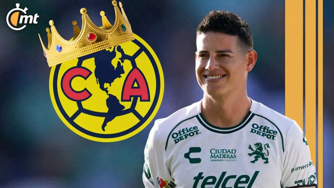 James Rodríguez: León busca quitarle la corona a América