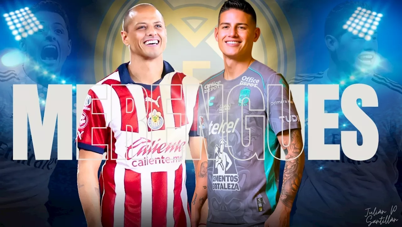 Reencuentro Merengue: James Rodríguez y Javier Hernández se enfrentan en el León vs. Chivas