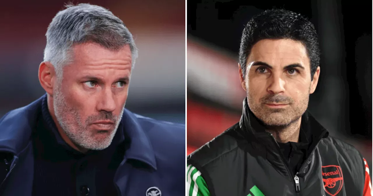 Arteta Defends Merino Amidst Carragher's Criticism