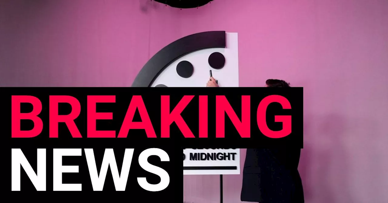 Doomsday Clock Moved to 89 Seconds to Midnight: Humanity on Brink of Catastrophe