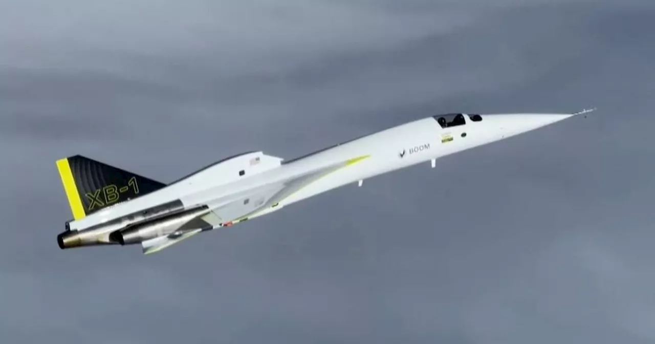 New Concorde Breaks Sound Barrier During First Supersonic Flight