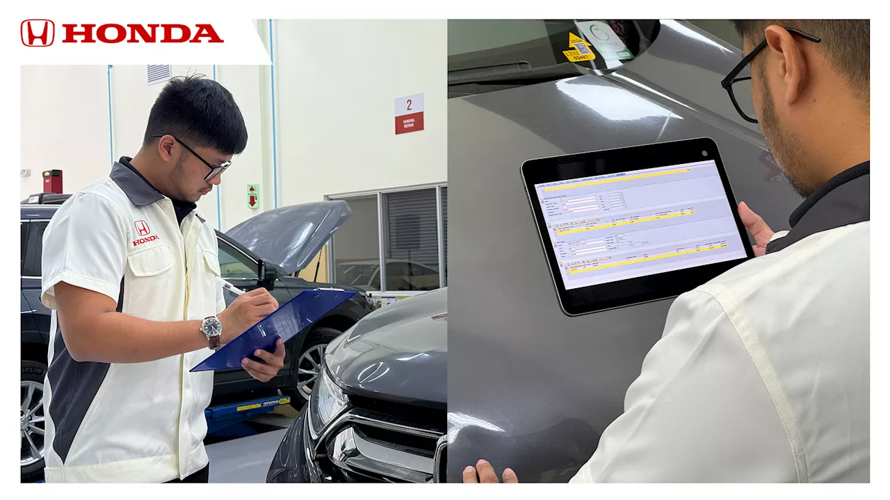 Honda Philippines Launches Body and Paint Estimation Tool and Switches to Water-Based Paint