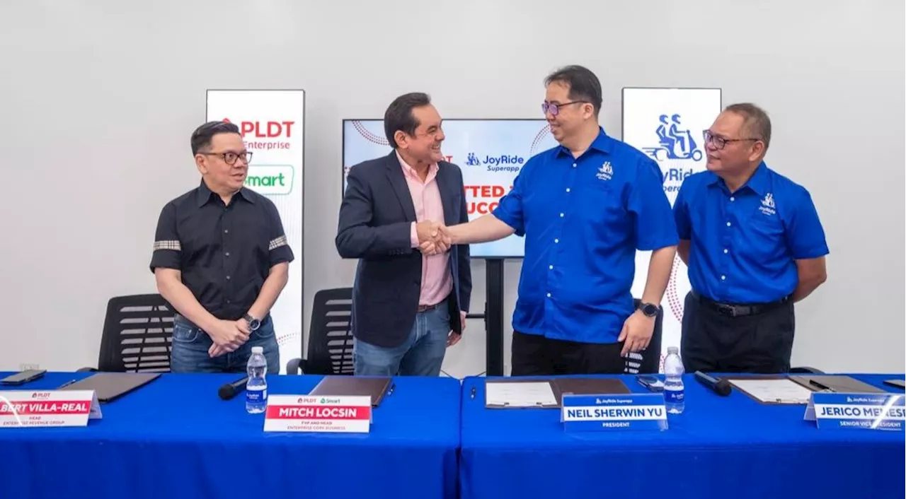 JoyRide Partners with PLDT Enterprise to Transform Mobility in the Philippines