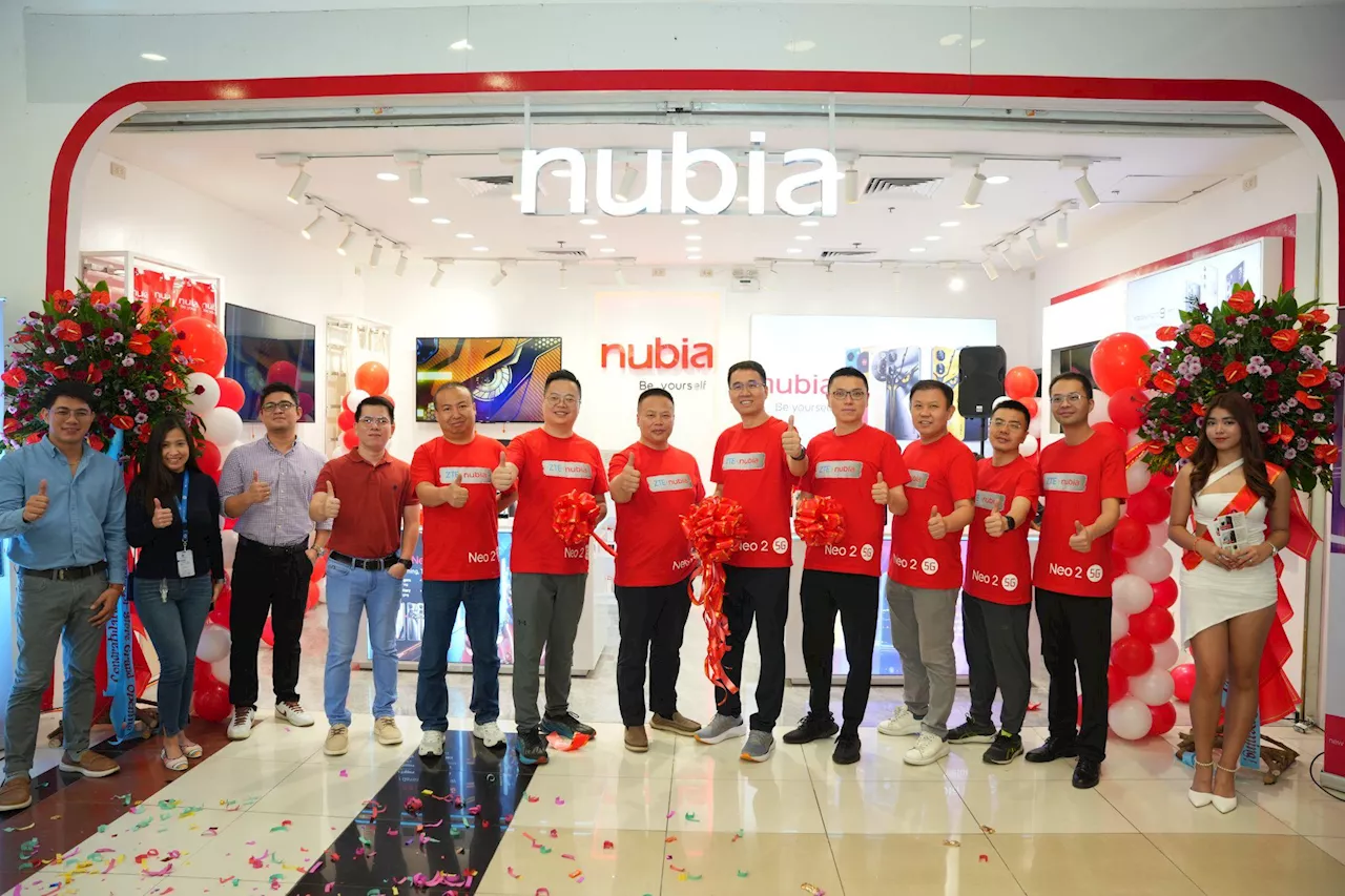 nubia Philippines Expands Retail Presence with Concept Stores and Kiosks