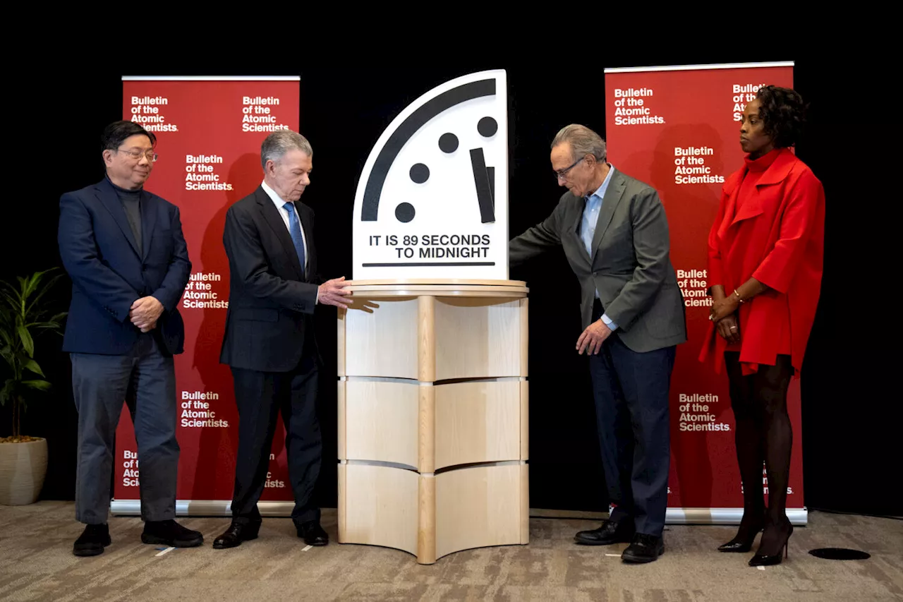 Doomsday Clock Moved to 89 Seconds to Midnight Over Global Threats