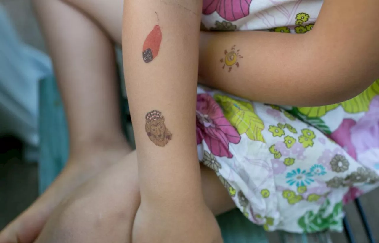 Klebetattoos für Kinder: Gefahr durch krebserregende Inhaltsstoffe