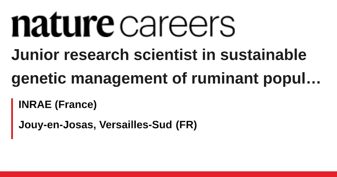 PhD Position: Managing Evolutionary Trajectories of Cattle Populations for Agroecological Sustainability