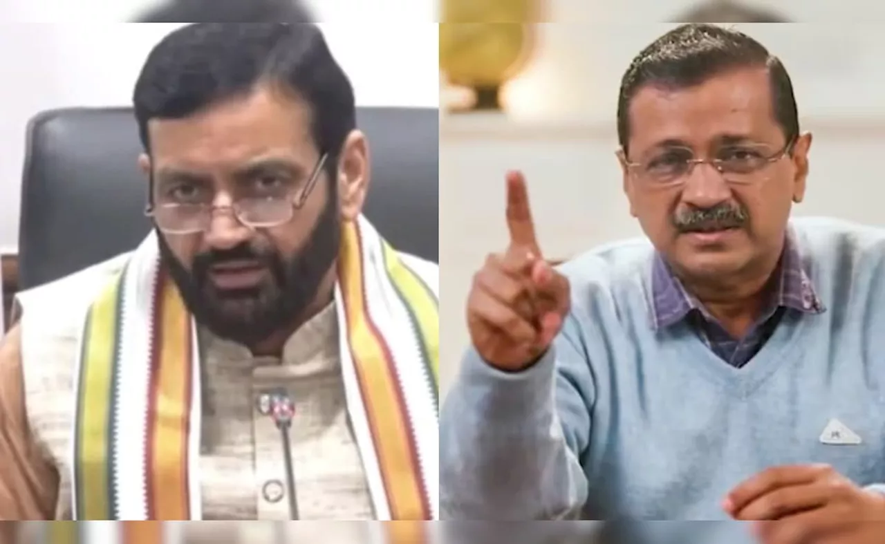 दिल्ली जल संकट: केजरीवाल का हरियाणा पर जहरीले पानी का आरोप, सियासत गरमा गई