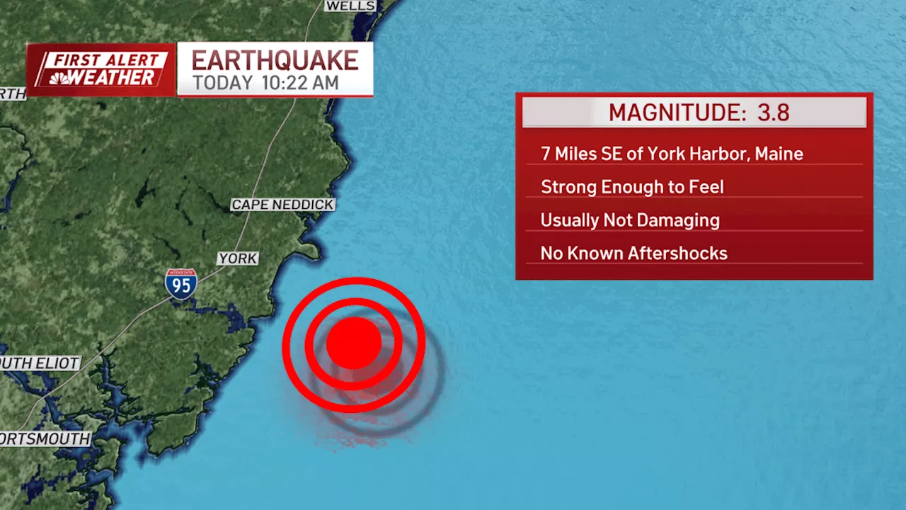 Earthquake shakes New England. Did you feel it?