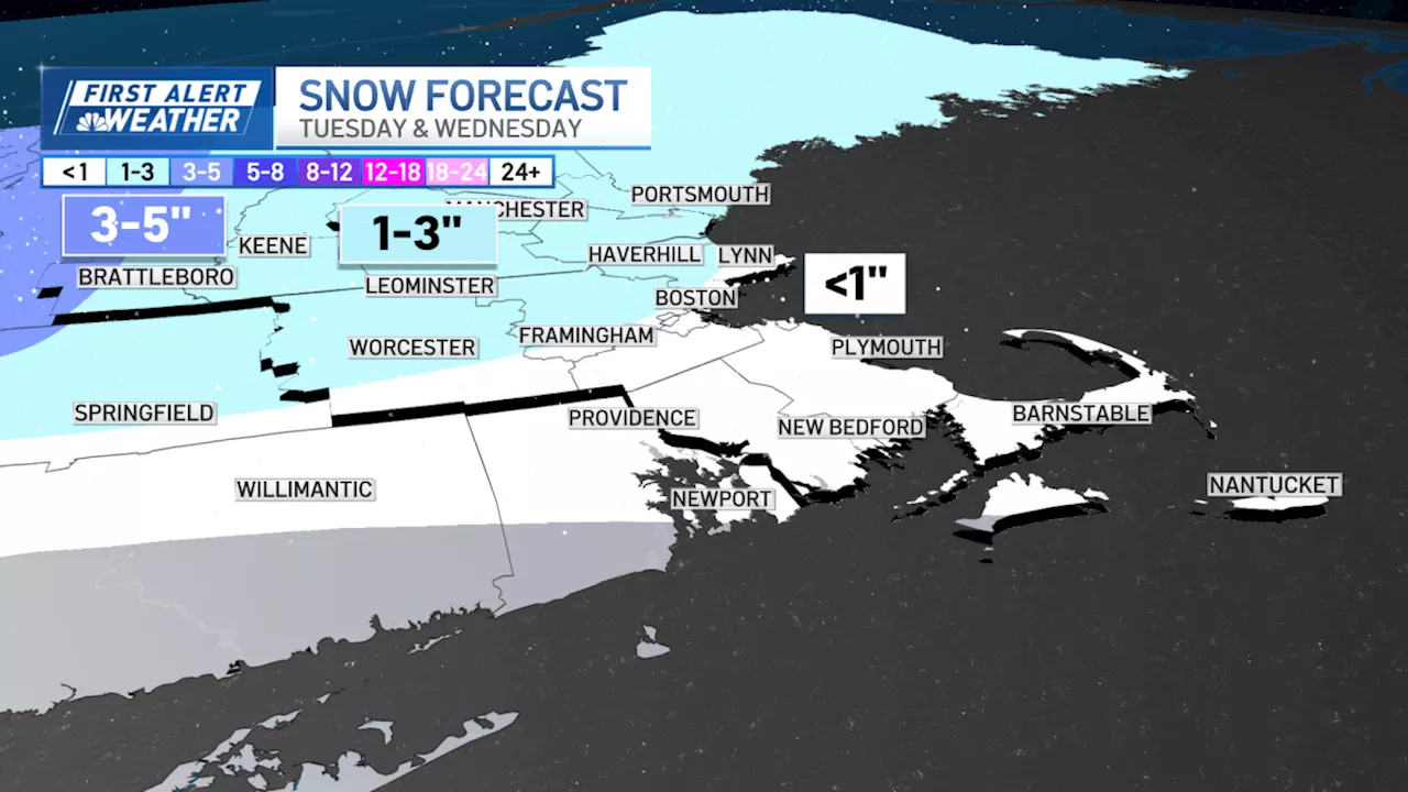 Snow Squall Warning Issued for Wednesday