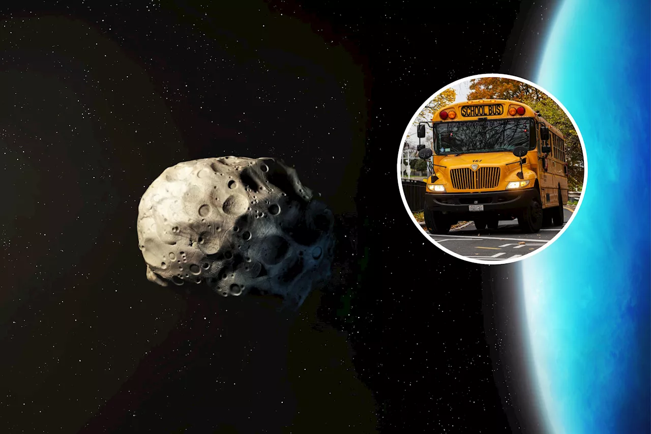 NASA Tracking Bus-Size Asteroid Approaching Earth at 30,000 Mph