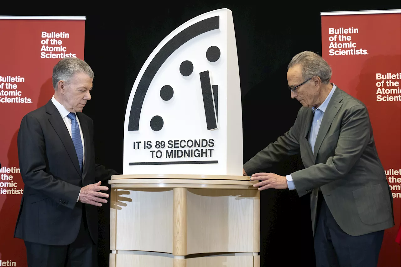 Nuclear War Doomsday Clock Edges Closer to Midnight