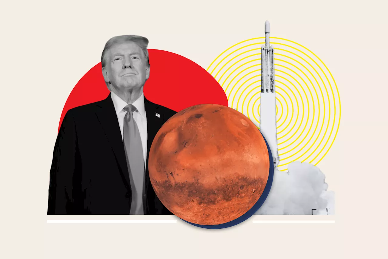 Trump Pledges Mars Mission, Musk Celebrates