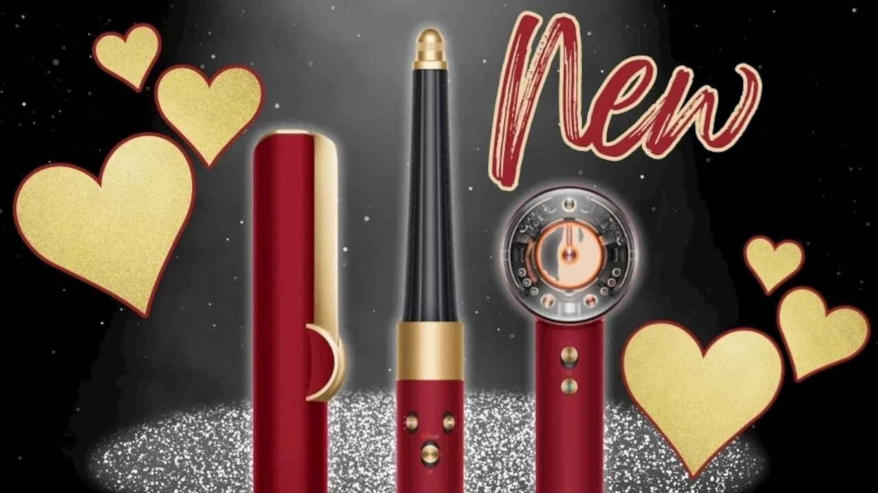 Dyson Launches Valentine's Day Haircare Collection in Red Velvet and Gold