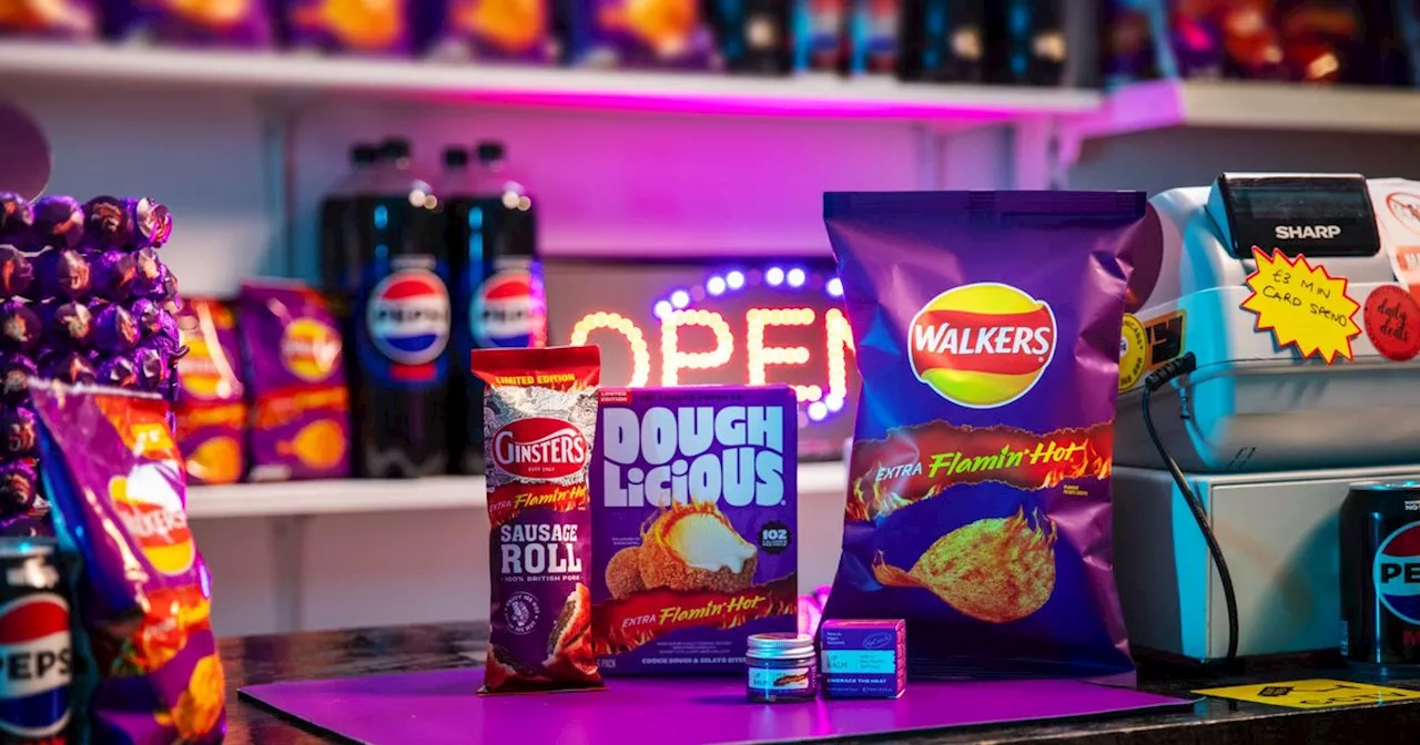 Walkers Launches Extra Flamin' Hot Temp Drop Collection on TikTok