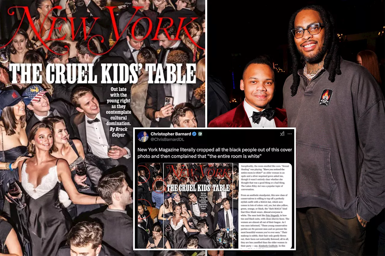 New York Magazine Slammed for Cropping Black People Out of Pro-Trump Party Photo