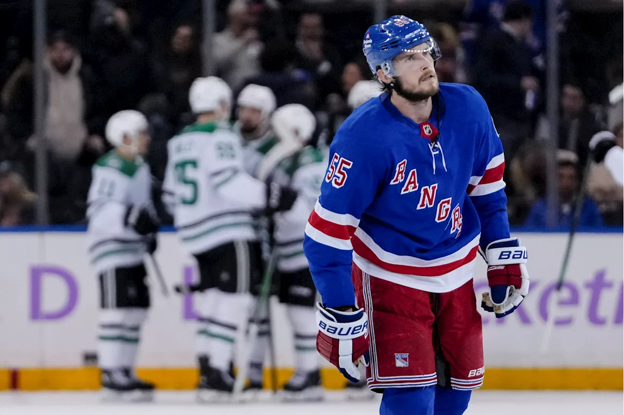  Ryan Lindgren opens up about agonizing Rangers trade rumors: 'Don’t want to go anywhere'