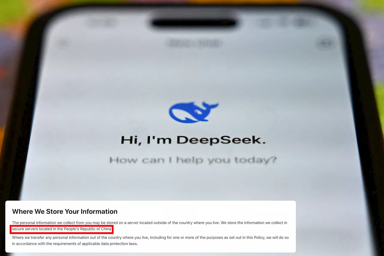 US User Data Stored in China by Popular AI Chatbot DeepSeek