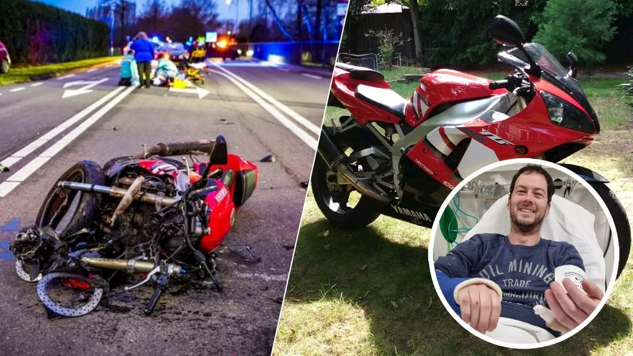 Na tweede motorongeluk in zes jaar hoeft Nick (33) geen motor meer