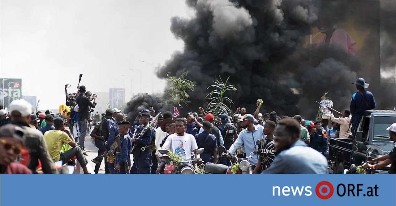 Krise in der DR Kongo spitzt sich zu: Rebellen kontrollieren Goma, Proteste in Kinshasa